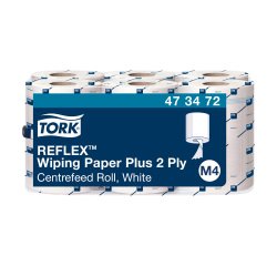 Secado Extra Tork Reflex con devanado central - Caja de 6 rollos