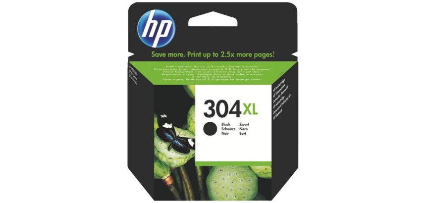 HP 304XL Cartouche encre haute capacité noire pour imprimante jet d'encre