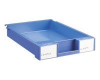 Lot de 15 tiroirs hauteur 5,4 cm bleu