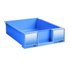 Lot de 8 tiroirs H 8,5 cm pour meuble de classement Clen