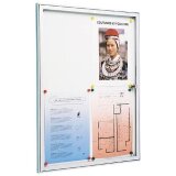 Basic indoor information board, 4 sheets
