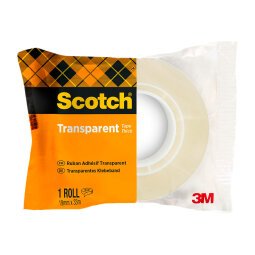 Doorzichtige plakband Scotch 19 mm x 33 m