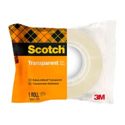 Ruban adhésif Scotch 19 mm x 33 m transparent