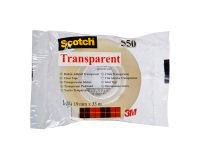 Ruban adhésif Scotch transparent - Largeur 19 mm x longueur 33 m