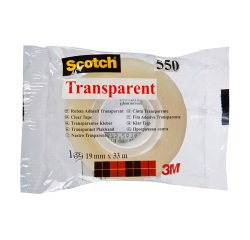 Cinta adhesiva transparente 19 x 33 Scotch