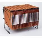 Panier de dossiers suspendus Homeclass - capacité de 25 - vide