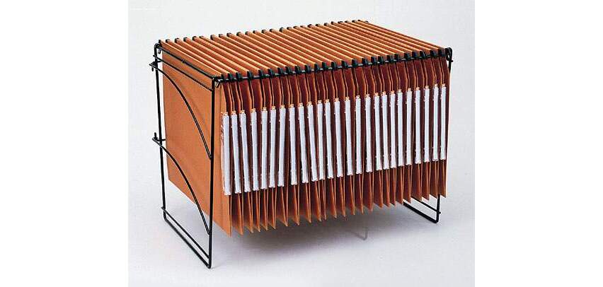 Panier de dossiers suspendus Homeclass - capacité de 25 - vide