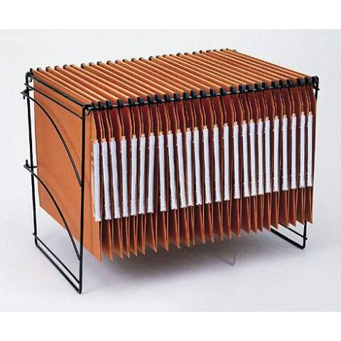 Bastidor para carpetas colgantes A4 + Pack 25 carpetas