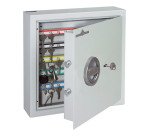 Armoire haute sécurité 10 clés Hartmann fermeture à clé gris clair