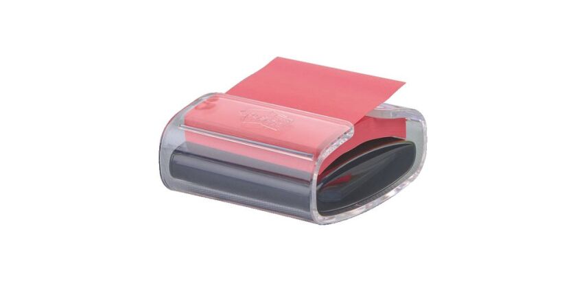 Distribuidor de z notas Pro Negro + 16 Blocs amarillos Post-it