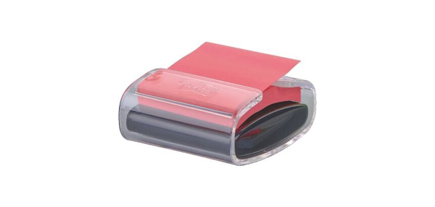 Distribuidor de z notas Pro Negro + 16 Blocs amarillos Post-it