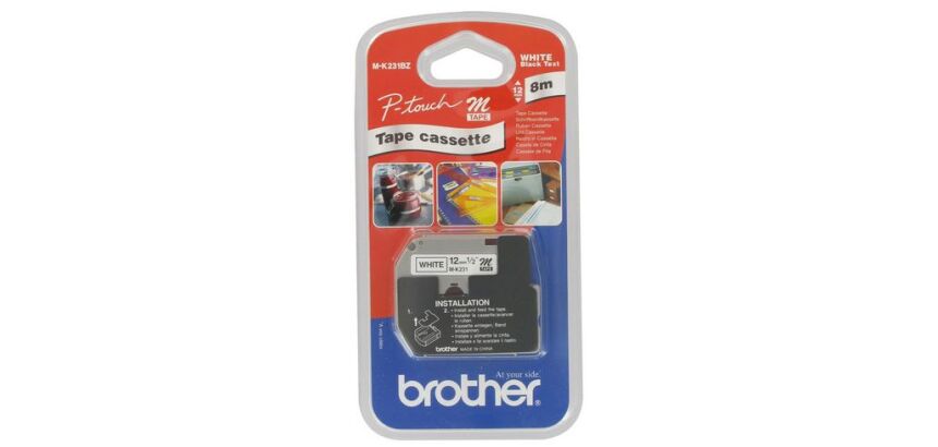 Rubans métallisés adhésifs Brother 12mm