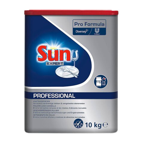 Box of 10 kg washing powder Sun
