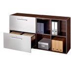 Lot de 2 tiroirs pour module Biblicase