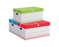 Contenedores de archivo para A4 Gran Capacidad Surtido Bruneau