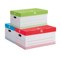 Contenedores de archivo para A4 Gran Capacidad Surtido Bruneau