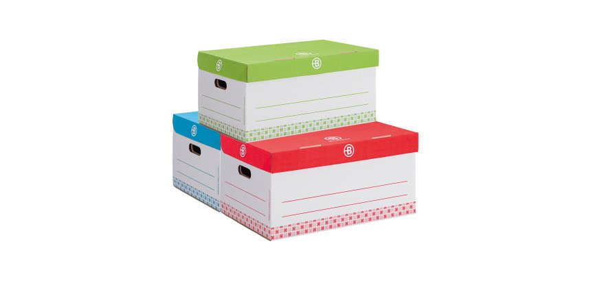 Contenedores de archivo para A4 Gran Capacidad Surtido Bruneau