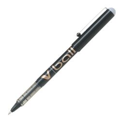 Stylo roller Pilot V-Ball à capuchon pointe 1 mm - écriture large