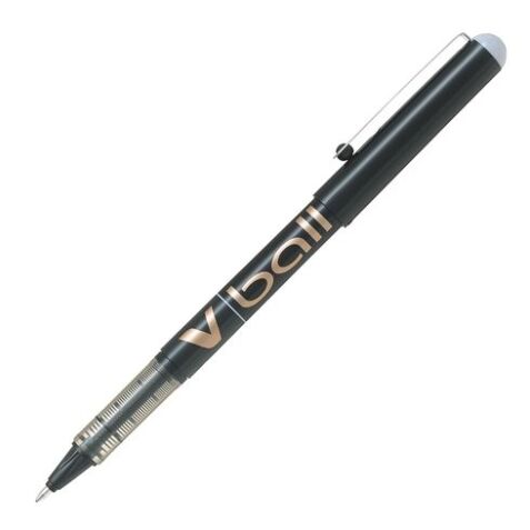 Stylo roller Pilot V-Ball à capuchon pointe 1 mm - écriture large