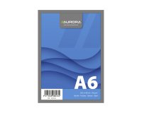 Notizblock Aurora A6 105 x 148 mm schlicht - 100 Seiten