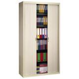 Wardrobe with Eco-designed Classic Monobloc Curtains