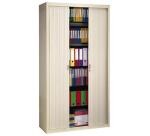 Armoire haute à rideaux monoblocs Eco-conçues 198 x 120 cm