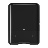 Distributeur Tork pour Essuie-mains pliés en V ou en C, H3 pour papier d'essuyage, noir
