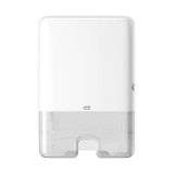 Tork Xpress Multifold Hand Towel Dispenser 552000 - H2 Paper Towel Dispenser, Single Dispensing, Slim Design, White