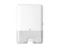 Tork Xpress Multifold Hand Towel Dispenser 552000 - H2 Paper Towel Dispenser, Single Dispensing, Slim Design, White
