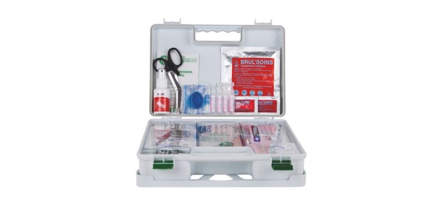 Coffret de secours métier - Industrie 10 personnes