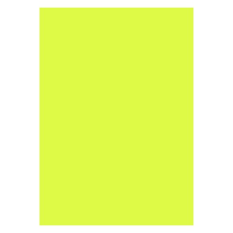 Etiqueta para inkjet y láser 210 x 297 mm color fluorescente - Caja de 100 amarillo