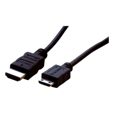 MCL Câble HDMI A mâle /Mini HDMI  C mâle - 2 m