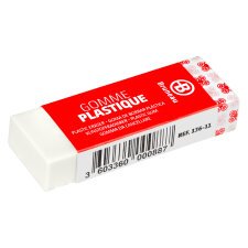 Eraser Bruneau plastic 600