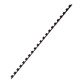 Baguette reliure anneaux plastique PAVO 6 mm couleur - Boîte de 100