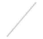 Baguette reliure anneaux plastique PAVO 6 mm couleur - Boîte de 100