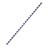 Baguette reliure anneaux plastique PAVO 6 mm couleur - Boîte de 100