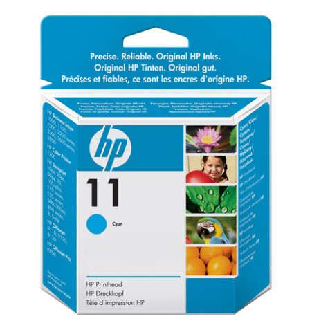 Testina di stampa HP originale 11 ciano c4811a
