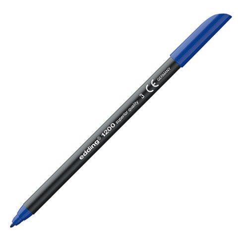 Rotulador edding 1200 Azul - Punta 1 mm