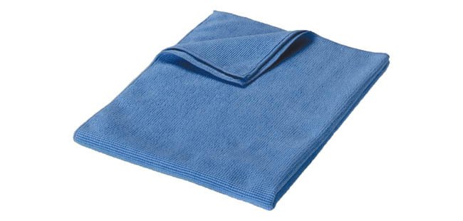 Serpillière microfibre bleue - Paquet de 2