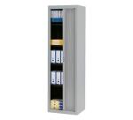 Armoire haute à rideaux démontables Largeurs spécifiques 200 x 60 cm unicolore