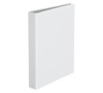 Classeur 4 anneaux cartonné Bruneau personnalisable A4 - Dos 4,5 cm blanc