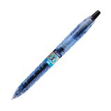 Stylo roller Pilot B2P Begreen rétractable pointe 0,7 mm - écriture moyenne noir
