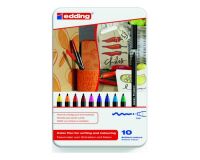 Rotuladores de colores edding 1300 Estuche de 10