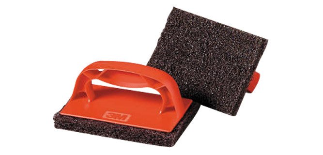 Scourers with handle Scotch Brite