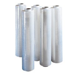 Film extensible manual 17 micras 45 cm x 300 m - Transparente