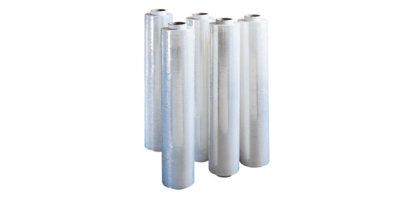Film extensible manual 17 micras 45 cm x 300 m - Transparente