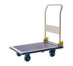 Chariot de manutention grand plateau