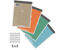 Notepad Aurora A6 105 x 148 mm 5 x 5 100 sheets