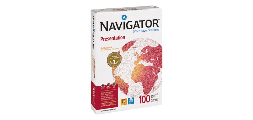Papel blanco A4 100 g Presentation Navigator - paquete de 500 hojas