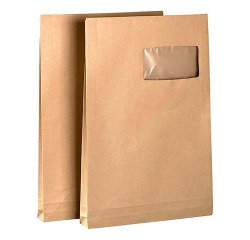 Paquete de 50 sobres 229x324 mm kraft rubio 120 g - 3 fuelles de 30 mm